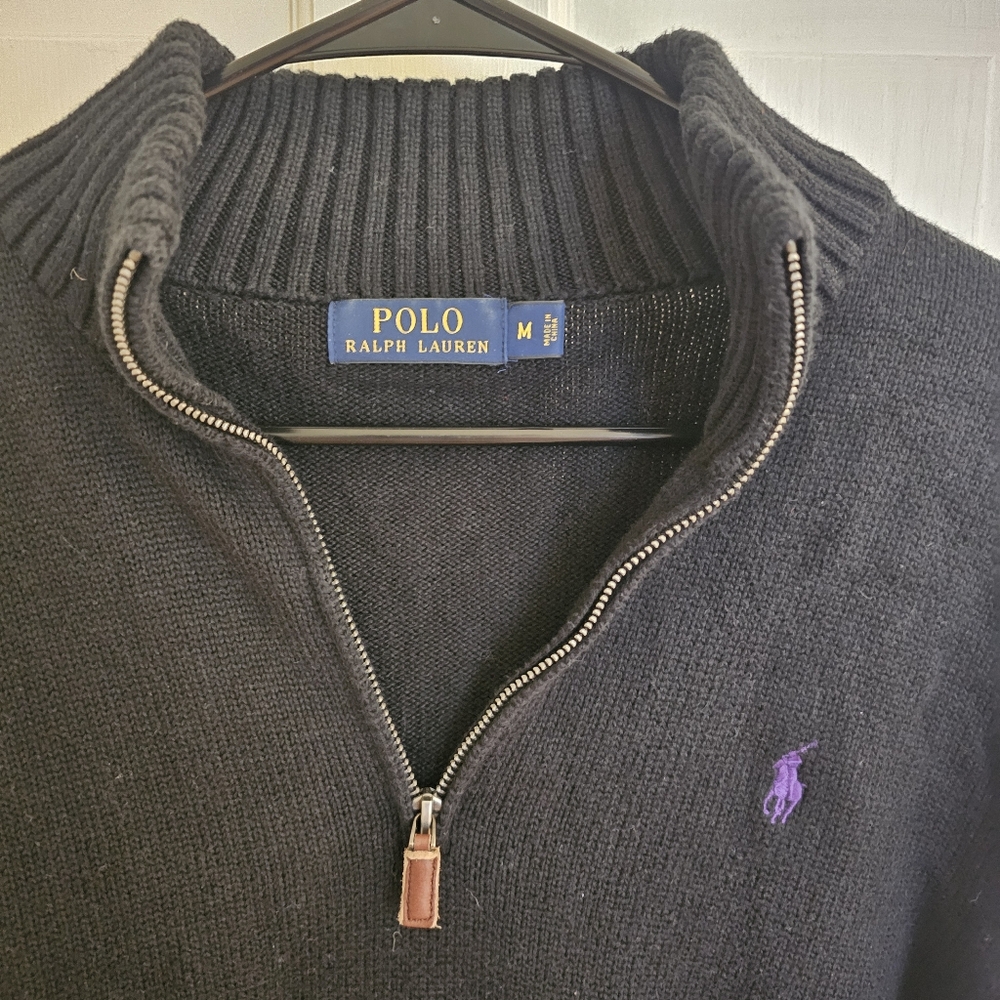 Polo by Ralph Lauren Black Sweater